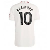 Camisa de time de futebol Manchester United Marcus Rashford #10 Replicas 3º Equipamento 2023-24 Manga Curta